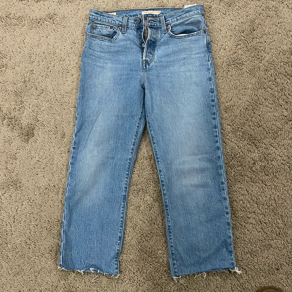 Levis wedgie straight jeans